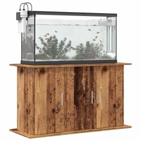 Soporte para acuario madera ingeniería envejecida 101x41x58 cm en Soportes para acuarios | Comprar online en Foru.es