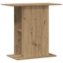 Soporte para acuario de roble artesanal, 36 x 75 x 72,5 cm, madera de ingeniería en Soportes para acuarios | Comprar online en F