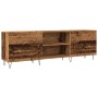 Mueble de TV madera de ingeniería envejecida 150x30x50 cm en Muebles TV | Comprar online en Foru.es