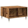 Mesa de centro madera ingeniería madera envejecida 60x50x36,5cm en Mesas de centro | Comprar online en Foru.es