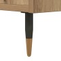 Mesa de centro madera de ingeniería roble artisan 60x50x36,5 cm en Mesas de centro | Comprar online en Foru.es