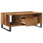 Mesa de centro madera de ingeniería envejecida 90x50x36,5 cm en Mesas de centro | Comprar online en Foru.es