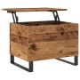 Mesa de centro madera de ingeniería envejecida 60x44,5x45 cm en Mesas de centro | Comprar online en Foru.es