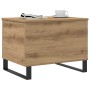 Mesa de centro madera de ingeniería roble artisan 60x44,5x45 cm en Mesas de centro | Comprar online en Foru.es