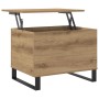 Mesa de centro madera de ingeniería roble artisan 60x44,5x45 cm en Mesas de centro | Comprar online en Foru.es