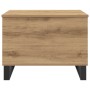 Mesa de centro madera de ingeniería roble artisan 60x44,5x45 cm en Mesas de centro | Comprar online en Foru.es