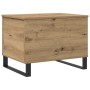 Mesa de centro madera de ingeniería roble artisan 60x44,5x45 cm en Mesas de centro | Comprar online en Foru.es