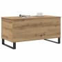 Mesa de centro madera de ingeniería roble artisan 90x44,5x45 cm en Mesas de centro | Comprar online en Foru.es