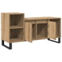 Mueble para TV madera de ingeniería roble artisan 100x35x55 cm en Muebles TV | Comprar online en Foru.es