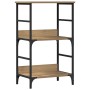 Estantería madera de ingeniería roble artisan 50x33x82 cm en Librerías y estanterías | Comprar online en Foru.es