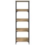 Estantería de madera de ingeniería roble artisan 50x33x153 cm en Librerías y estanterías | Comprar online en Foru.es