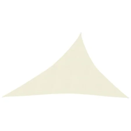 Toldo de vela HDPE color crema 160 g/m² 4x5x6,8 m de vidaXL, Sombrillas - Ref: Foro24-311211, Precio: 30,33 €, Descuento: %