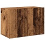Mueble para TV de pared madera envejecida 60x30x41 cm en Muebles TV | Comprar online en Foru.es