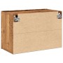 Mueble para TV de pared madera envejecida 60x30x41 cm en Muebles TV | Comprar online en Foru.es