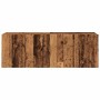Muebles para TV de pared 2 uds madera envejecida 60x30x41 cm en Muebles TV | Comprar online en Foru.es