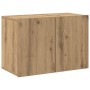 Mueble para TV de pared roble artesanal 60x30x41 cm en Muebles TV | Comprar online en Foru.es