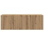 Muebles para TV de pared 2 unidades roble artesanal 60x30x41 cm en Muebles TV | Comprar online en Foru.es