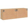 Muebles para TV de pared 2 unidades roble artesanal 60x30x41 cm en Muebles TV | Comprar online en Foru.es