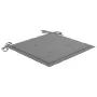 Garden chairs 2 units with gray teak wood cushions by vidaXL, Garden chairs - Ref: Foro24-3062461, Price: 148,58 €, Discount: %