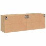 Muebles de TV de pared 2 unidades roble artisian 80x30x41 cm en Muebles TV | Comprar online en Foru.es