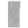 Mesa consola de madera contrachapada gris hormigón 90x36x75 cm de vidaXL, Mesas auxiliares - Ref: Foro24-811335, Precio: 51,6...