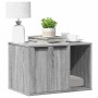 Mueble arenero para gatos madera gris Sonoma 60x40x40 cm en Mobiliario para gatos | Comprar online en Foru.es