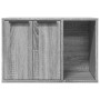 Mueble arenero para gatos madera gris Sonoma 60x40x40 cm en Mobiliario para gatos | Comprar online en Foru.es
