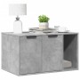 Mueble arenero para gatos madera gris hormigón 80x50x45 cm en Mobiliario para gatos | Comprar online en Foru.es