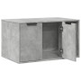Mueble arenero para gatos madera gris hormigón 80x50x45 cm en Mobiliario para gatos | Comprar online en Foru.es
