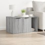 Mueble arenero para gatos madera gris Sonoma 80x50x45 cm en Mobiliario para gatos | Comprar online en Foru.es