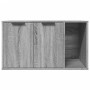 Mueble arenero para gatos madera gris Sonoma 80x50x45 cm en Mobiliario para gatos | Comprar online en Foru.es