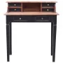 Escritorio con cajones madera maciza de caoba 90x50x101 cm de vidaXL, Escritorios - Ref: Foro24-283910, Precio: 319,33 €, Des...