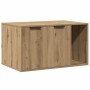 Mueble arenero para gatos madera roble artisian 80x50x45 cm en Mobiliario para gatos | Comprar online en Foru.es