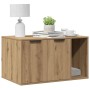 Mueble arenero para gatos madera roble artisian 80x50x45 cm en Mobiliario para gatos | Comprar online en Foru.es