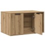 Mueble arenero para gatos madera roble artisian 80x50x45 cm en Mobiliario para gatos | Comprar online en Foru.es