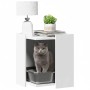 Mueble arenero para gatos madera ingeniería blanco 42x42x51 cm en Mobiliario para gatos | Comprar online en Foru.es