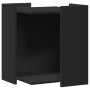 Mueble arenero para gatos madera ingeniería negro 42x42x51 cm en Mobiliario para gatos | Comprar online en Foru.es