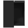 Mueble arenero para gatos madera ingeniería negro 42x42x51 cm en Mobiliario para gatos | Comprar online en Foru.es