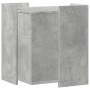 Mueble arenero de gatos madera gris hormigón 42x42x51 cm en Mobiliario para gatos | Comprar online en Foru.es