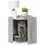 Mueble arenero para gatos madera gris Sonoma 42x42x51 cm en Mobiliario para gatos | Comprar online en Foru.es