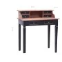 Escritorio con cajones madera maciza de caoba 90x50x101 cm de vidaXL, Escritorios - Ref: Foro24-283910, Precio: 319,33 €, Des...