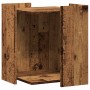 Mueble arenero de gatos madera ingeniería envejecida 42x42x51cm en Mobiliario para gatos | Comprar online en Foru.es