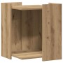 Mueble arenero para gatos madera roble artisian 42x42x51 cm en Mobiliario para gatos | Comprar online en Foru.es