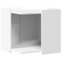 Mueble arenero para gatos madera ingeniería blanco 53x53x51 cm en Mobiliario para gatos | Comprar online en Foru.es
