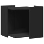 Mueble arenero para gatos madera ingeniería negro 53x53x51 cm en Mobiliario para gatos | Comprar online en Foru.es