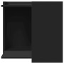 Mueble arenero para gatos madera ingeniería negro 53x53x51 cm en Mobiliario para gatos | Comprar online en Foru.es