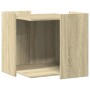 Mueble arenero para gatos madera roble Sonoma 53x53x51 cm en Mobiliario para gatos | Comprar online en Foru.es