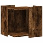 Mueble arenero para gatos madera roble ahumado 53x53x51 cm en Mobiliario para gatos | Comprar online en Foru.es