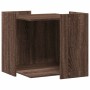 Mueble arenero para gatos madera marrón roble 53x53x51 cm en Mobiliario para gatos | Comprar online en Foru.es