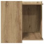 Mueble arenero para gatos madera roble artisian 53x53x51 cm en Mobiliario para gatos | Comprar online en Foru.es